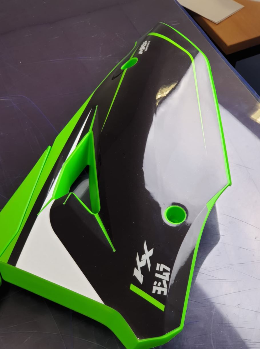 KAWASAKI KX125, KX250 POLISPORT RESTYLE 2003 TO 2008 TEMPLATE – MKS ...