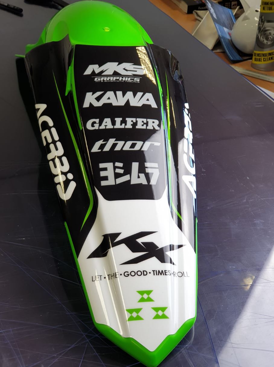 KAWASAKI KX125, KX250 POLISPORT RESTYLE 2003 TO 2008 TEMPLATE – MKS ...