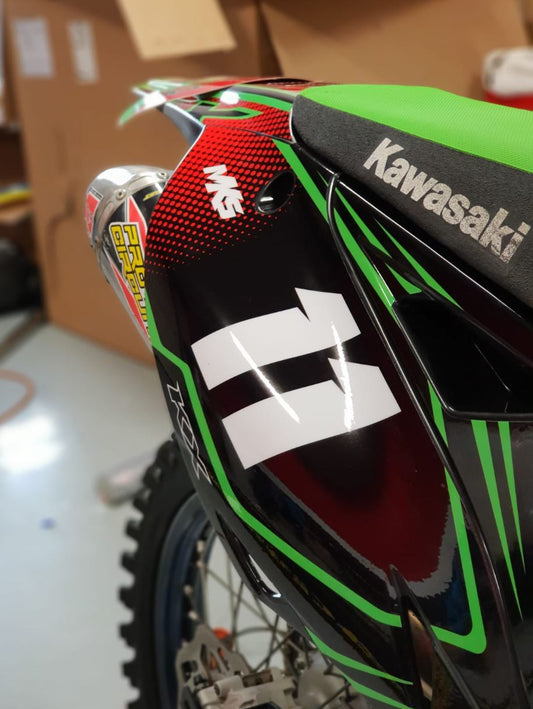 KAWASAKI KX250F 2013, 2014, 2015 & 2016 TEMPLATE