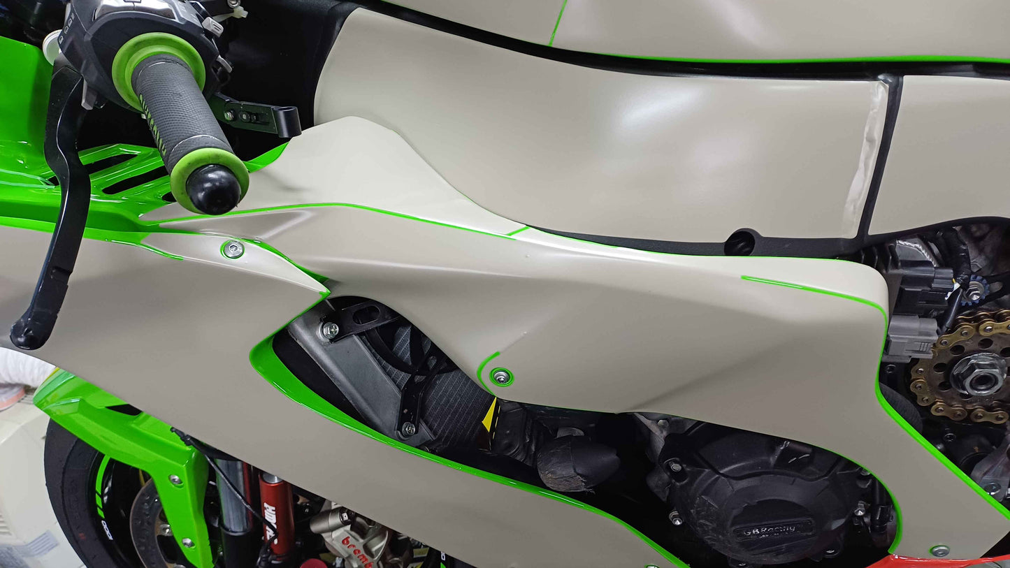 KAWASAKI ZX-10R 2021 TO 2025 TOVAMI RACING FAIRINGS TEMPLATE