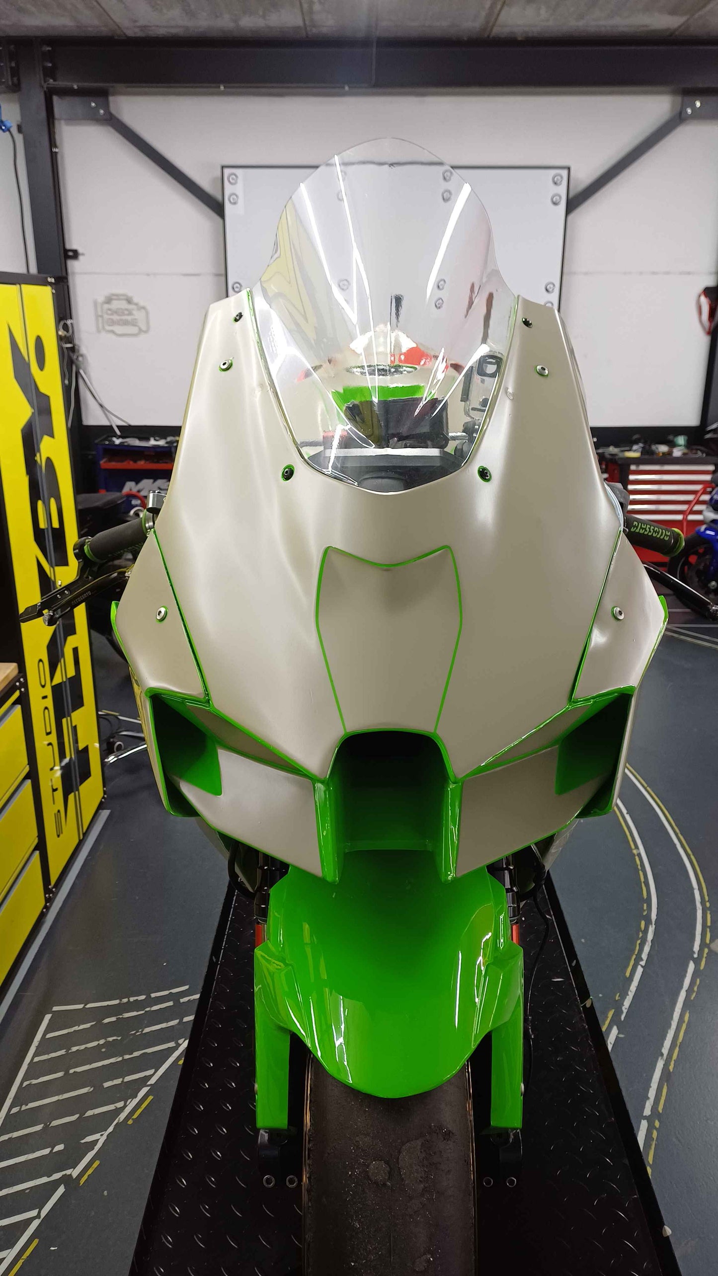 KAWASAKI ZX-10R 2021 TO 2025 TOVAMI RACING FAIRINGS TEMPLATE