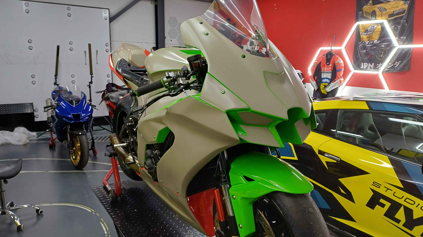 KAWASAKI ZX-10R 2021 TO 2025 TOVAMI RACING FAIRINGS TEMPLATE