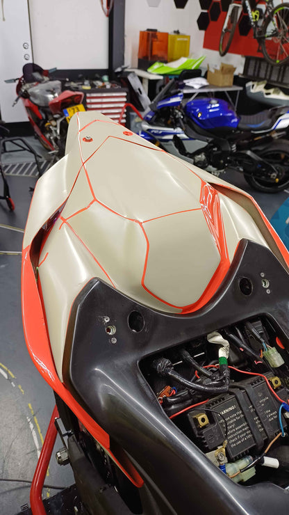 KAWASAKI ZX-10R 2021 TO 2025 TOVAMI RACING FAIRINGS TEMPLATE