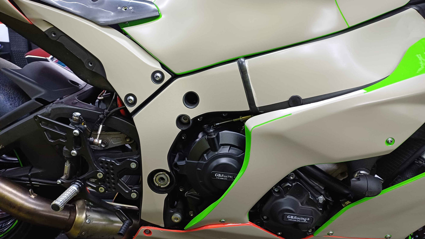 KAWASAKI ZX-10R 2021 TO 2025 TOVAMI RACING FAIRINGS TEMPLATE