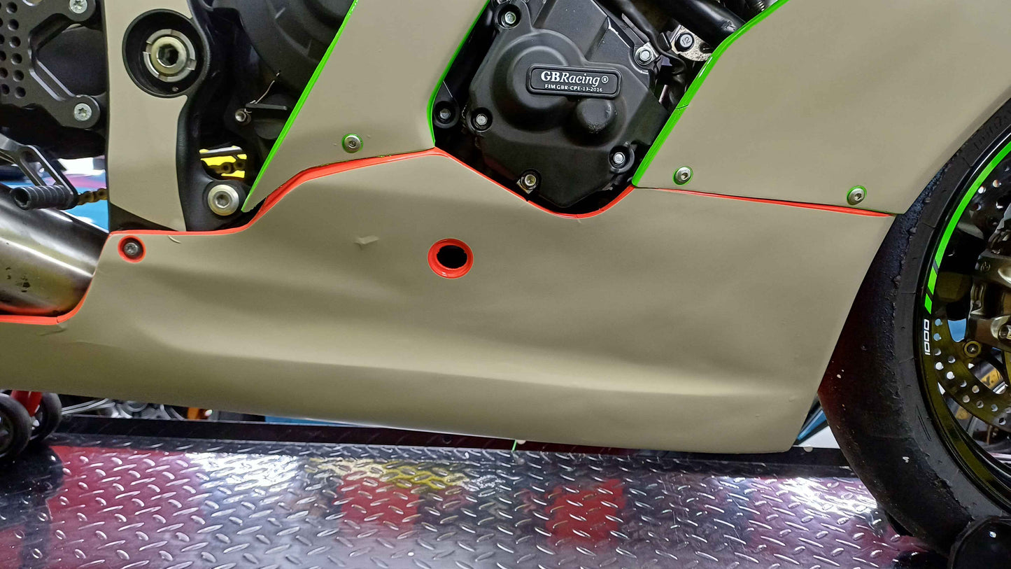 KAWASAKI ZX-10R 2021 TO 2025 TOVAMI RACING FAIRINGS TEMPLATE