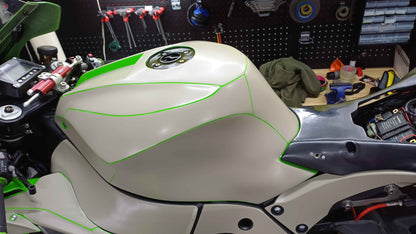 KAWASAKI ZX-10R 2021 TO 2025 TOVAMI RACING FAIRINGS TEMPLATE