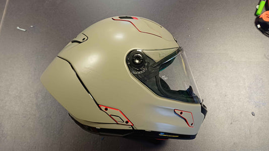 NOLAN X-804 RS ULTRA CARBON SHELL SIZE L TEMPLATE