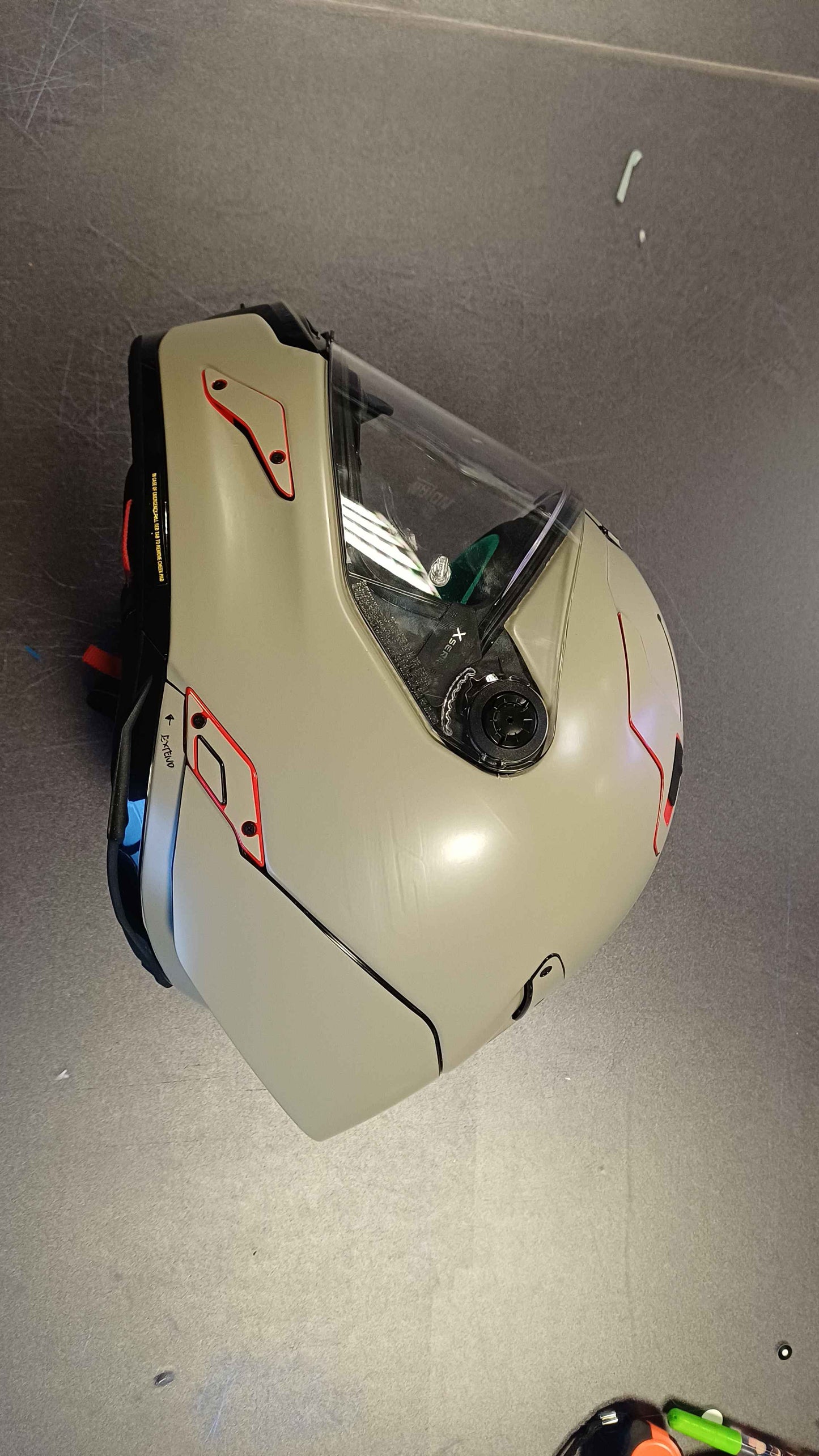 NOLAN X-804 RS ULTRA CARBON SHELL SIZE L TEMPLATE