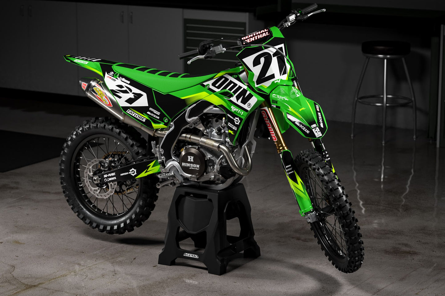 KAWASAKI - VOID - PRE-MADE DESIGN (KAWASAKI KX450 2024 - 2025)