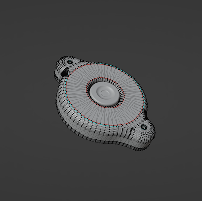 UNIVERSAL RADIATOR FILL CAP 3D MODEL (.OBJ AND .BLEND)