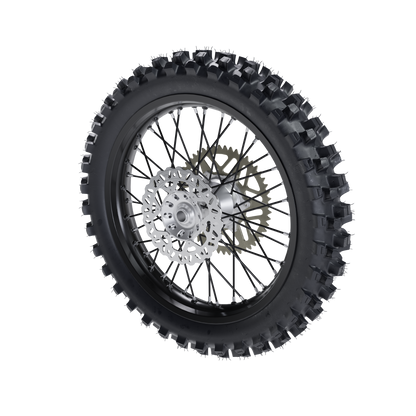 125CC + REAR WHEEL ASSEMBLY FOR DIRTBIKES 3D MODEL (.OBJ AND .BLEND)