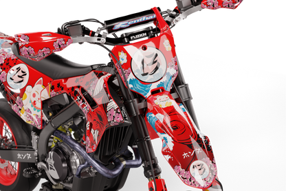 HONDA - JAPAN - PRE-MADE DESIGN (HONDA CRF450R 2021 - 2022 - 2023 - 2024)