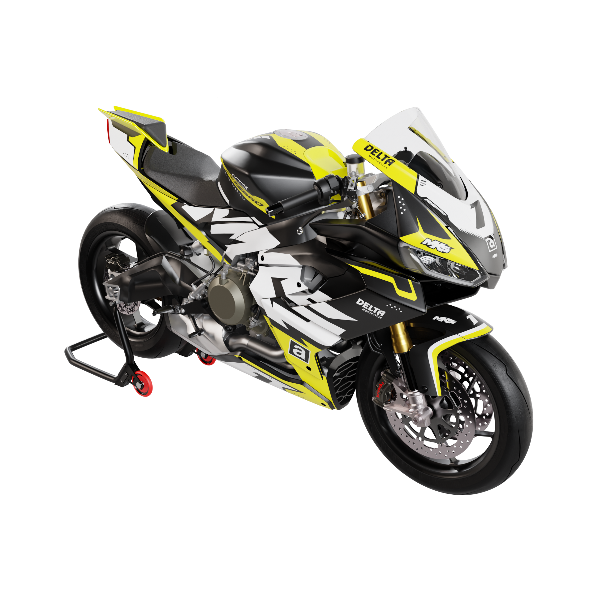 APRILIA RS660 2020 TO 2024 + Graphics-kit Design 3 Version 2 – MKS-Graphics