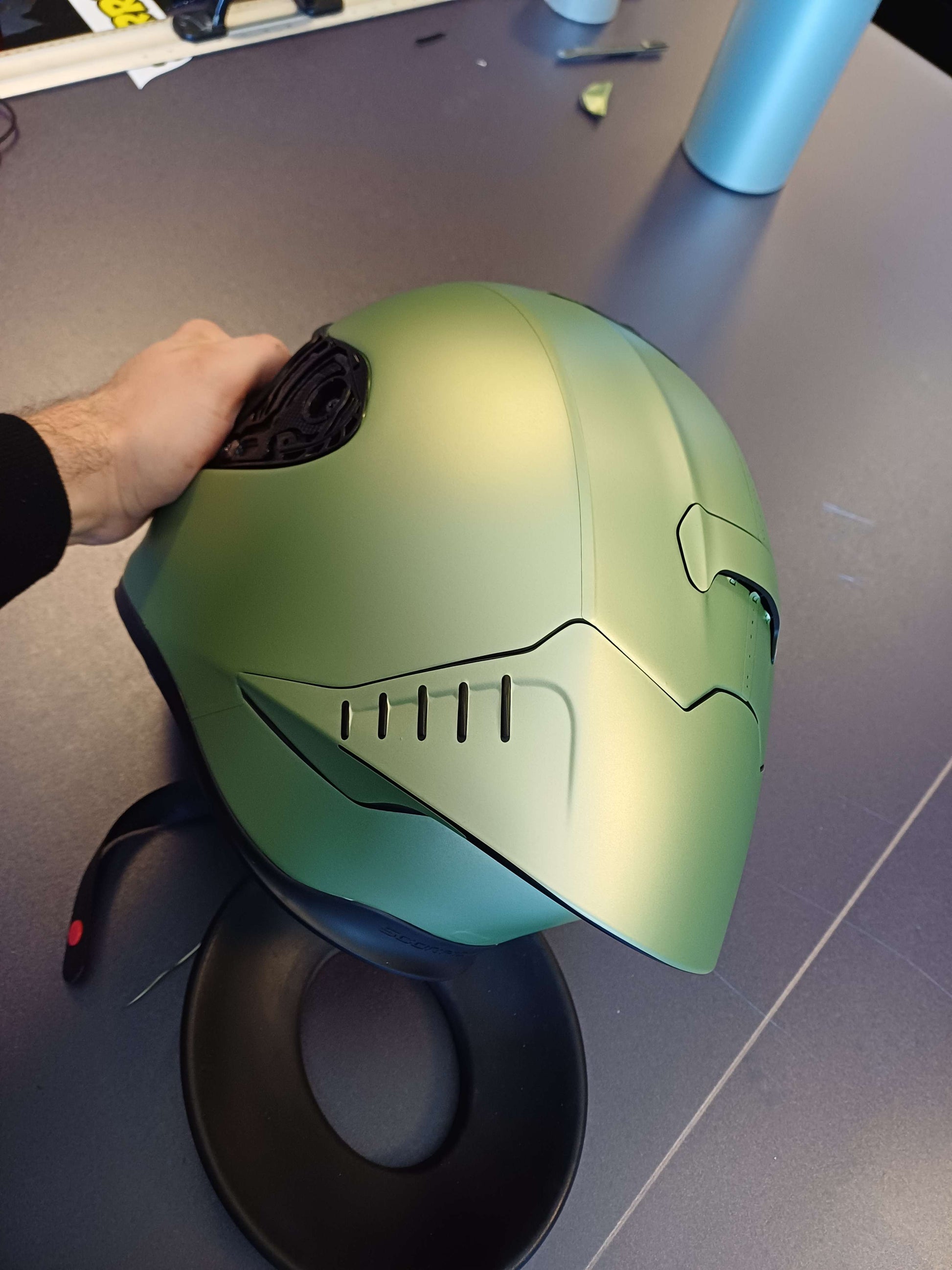 cartoon scropion motorcycle helmet SCORPION EXO AIR R-1 EVO 2 LARGE TEMPLATE – MKS-Graphics