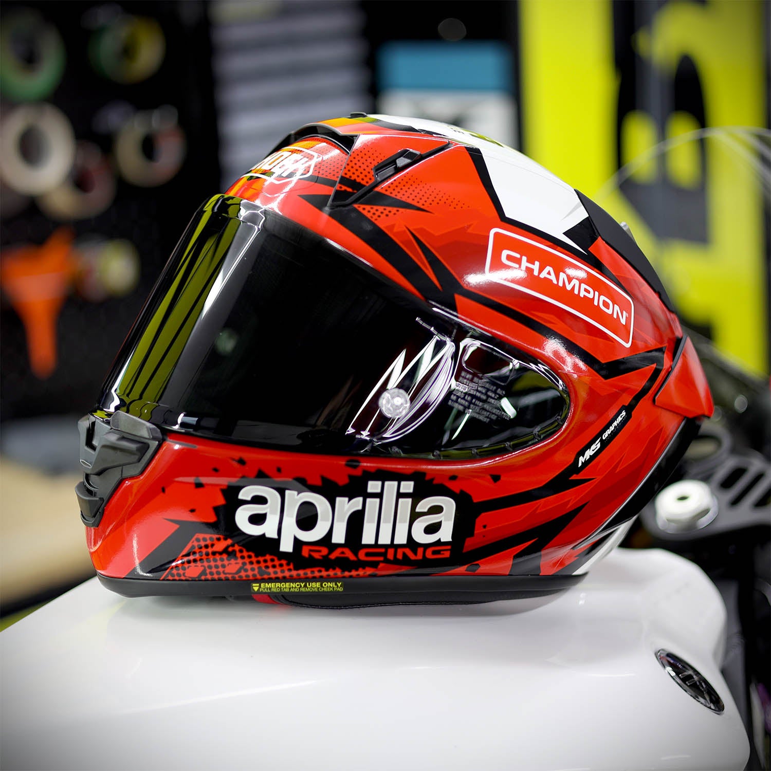 SHOEI X-SPR PRO SIZE M TEMPLATE – MKS-Graphics