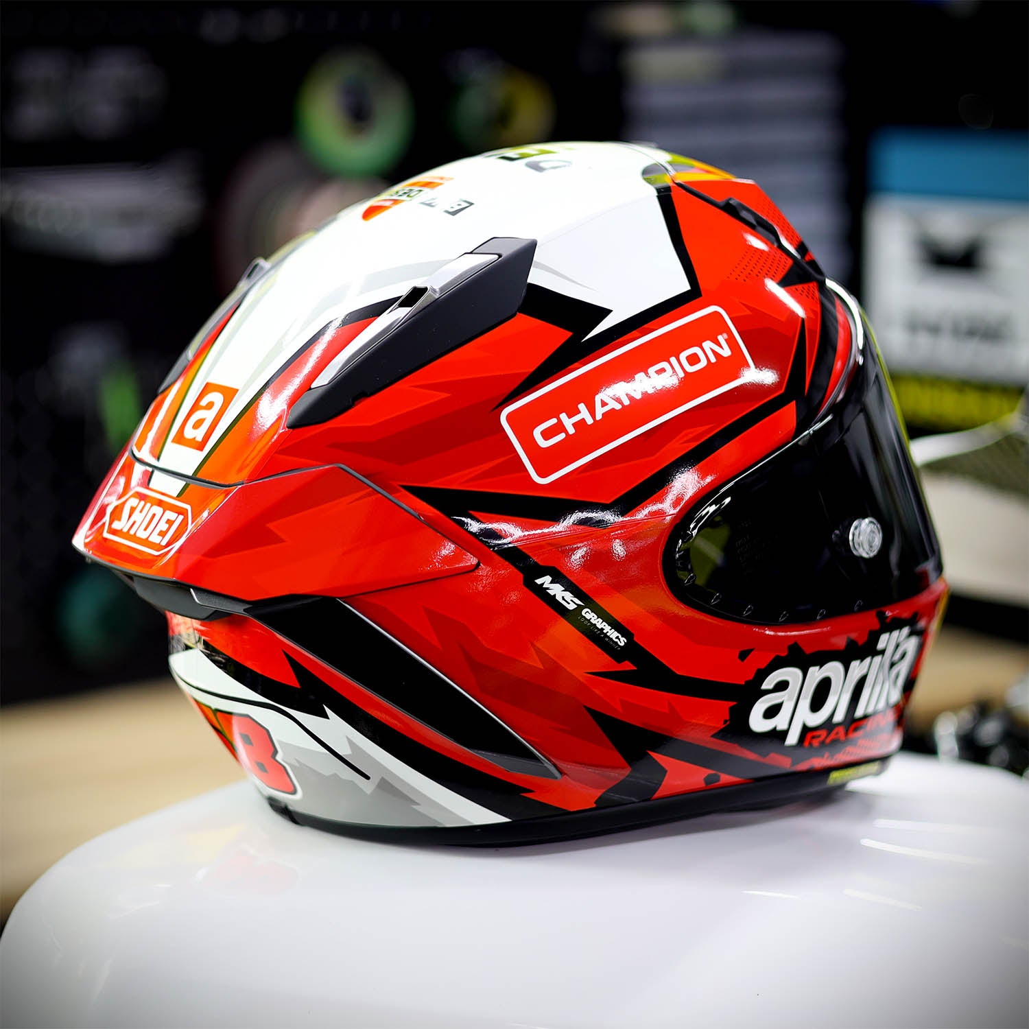 SHOEI X-SPR PRO SIZE M TEMPLATE – MKS-Graphics