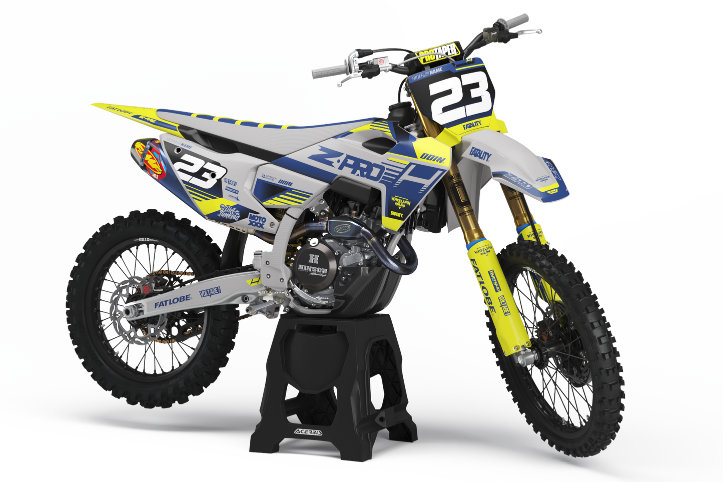 HUSQVARNA - SKY - PRE-MADE DESIGN (HUSQVARNA TC/FC 125+ 2022 - 2023 - 2024)