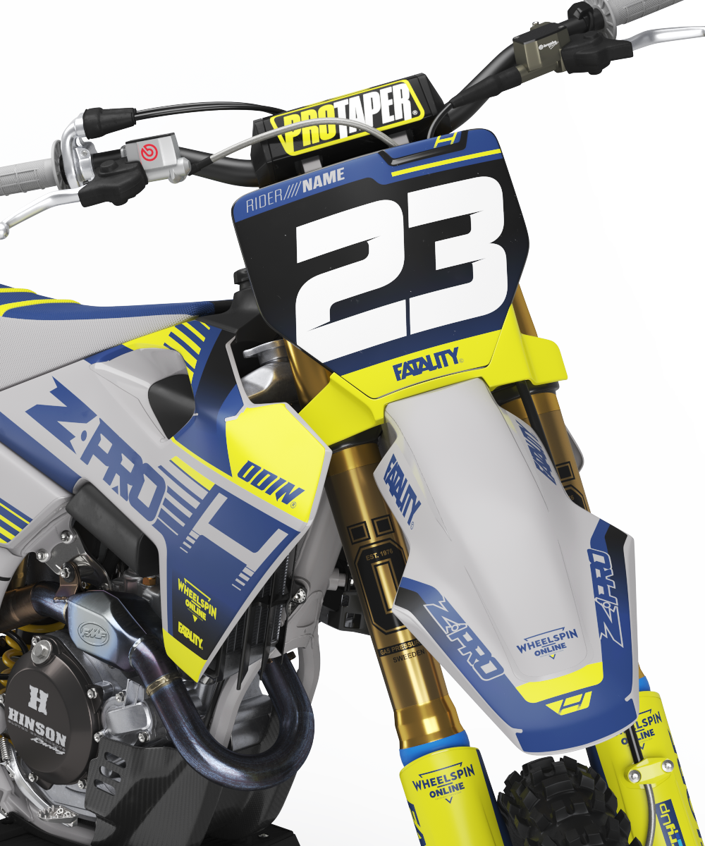 HUSQVARNA - SKY - PRE-MADE DESIGN (HUSQVARNA TC/FC 125+ 2022 - 2023 - 2024)