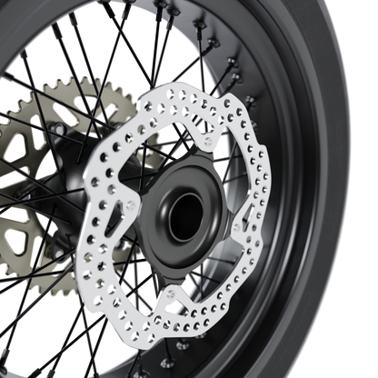 SUPERMOTO REAR WHEEL ASSEMBLY 3D MODEL (.OBJ AND .BLEND)