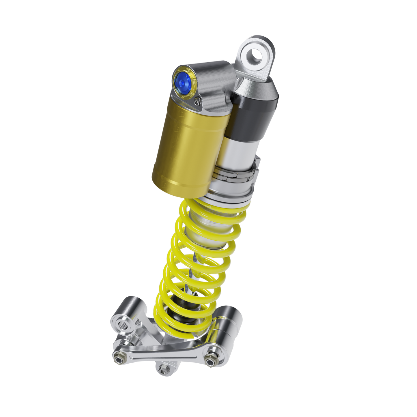 UNIVERSAL REAR SUSPENSION ASSEMBLY 3D MODEL (.OBJ AND .BLEND)