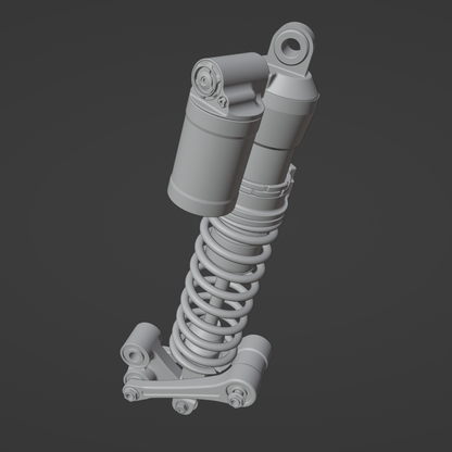 UNIVERSAL REAR SUSPENSION ASSEMBLY 3D MODEL (.OBJ AND .BLEND)