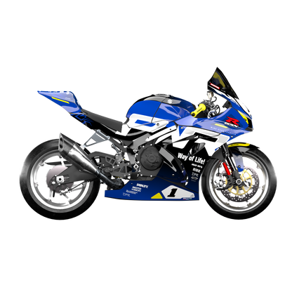 SUZUKI GSX-R 1000 2017 TO 2026 DESIGN 1 COLORSCHEME 1