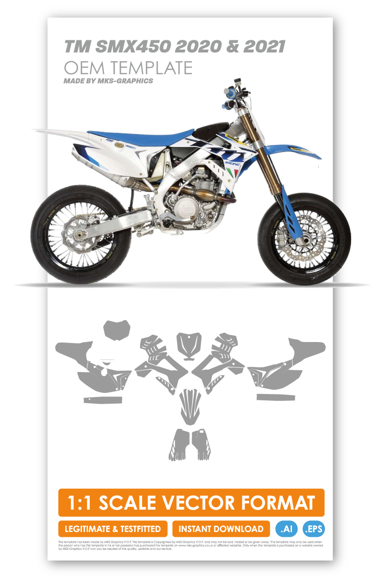 TM SMX450 2020 & 2021 TEMPLATE