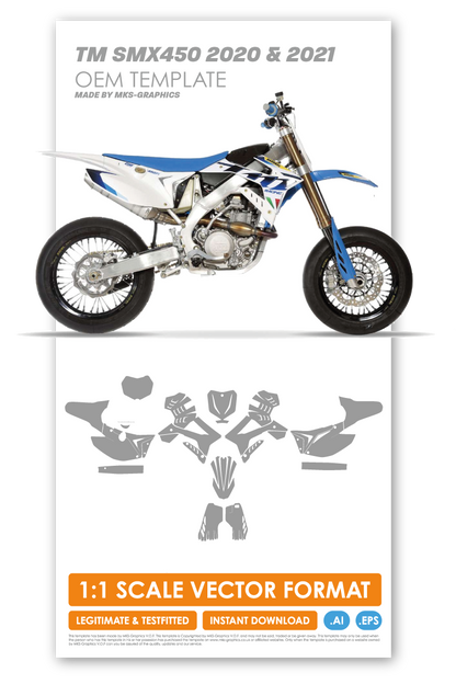 TM SMX450 2020 & 2021 TEMPLATE