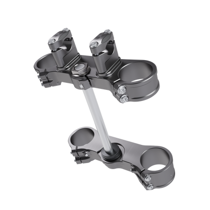 X-TRIG TRIPLE CLAMP ASSEMBLY 3D MODEL (.OBJ AND .BLEND)