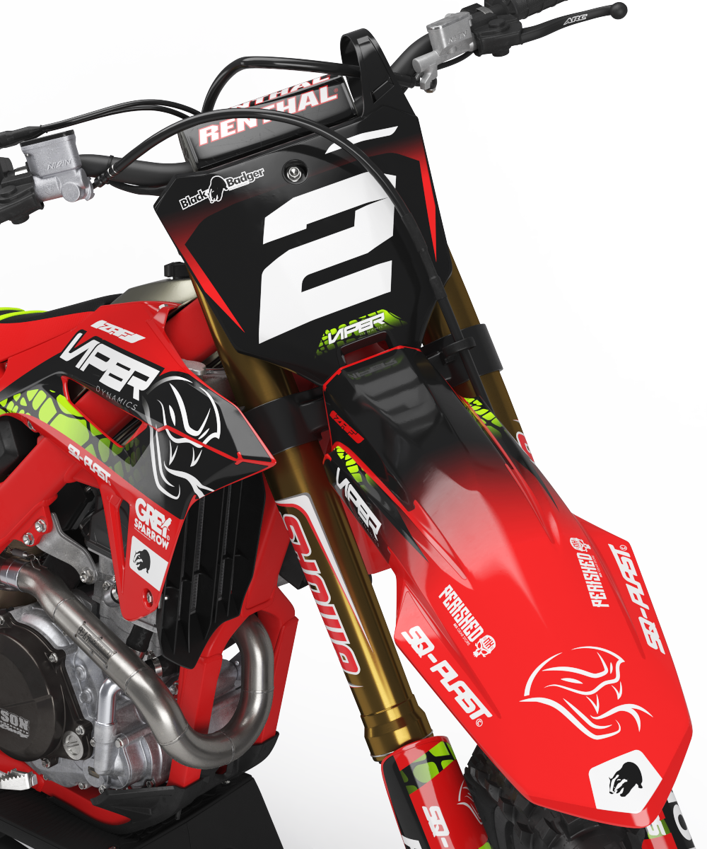 HONDA - VIPER - PRE-MADE DESIGN (HONDA CRF450R 2021 - 2022 - 2023 - 2024)