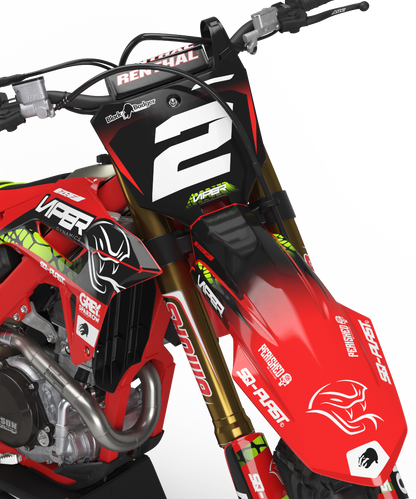 HONDA - VIPER - PRE-MADE DESIGN (HONDA CRF450R 2021 - 2022 - 2023 - 2024)