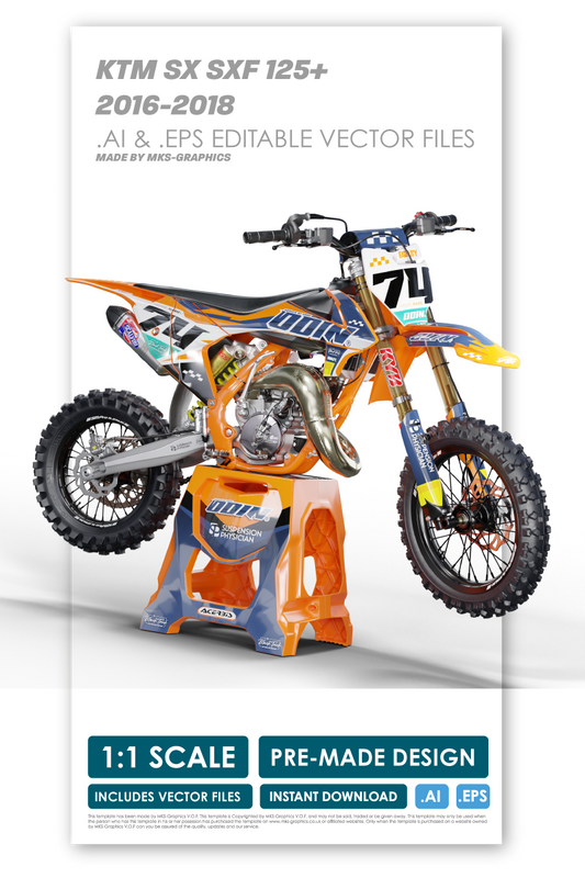 KTM - ODIN - PRE-MADE DESIGN (KTM - SX65 - 2016 - 2023)