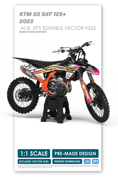 KTM - EMPEROR - PRE-MADE DESIGN (KTM - SX - SXF 2023)