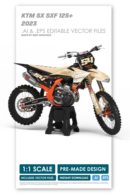KTM - FATALITY - PRE-MADE DESIGN (KTM - SX - SXF 2023)