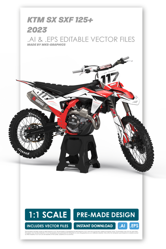KTM - SEISMIC - PRE-MADE DESIGN (KTM - SX - SXF 2023)