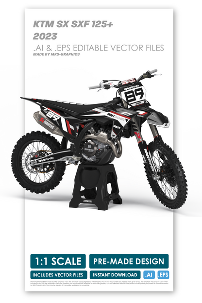 KTM - POWER - PRE-MADE DESIGN (KTM - SX - SXF 2023)