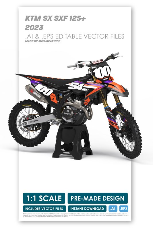 KTM - CHEMICAL - PRE-MADE DESIGN (KTM - SX - SXF 2023)