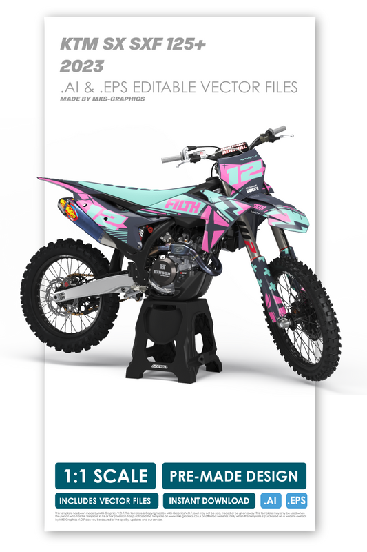 KTM - FILTH - PRE-MADE DESIGN (KTM - SX - SXF 2023)