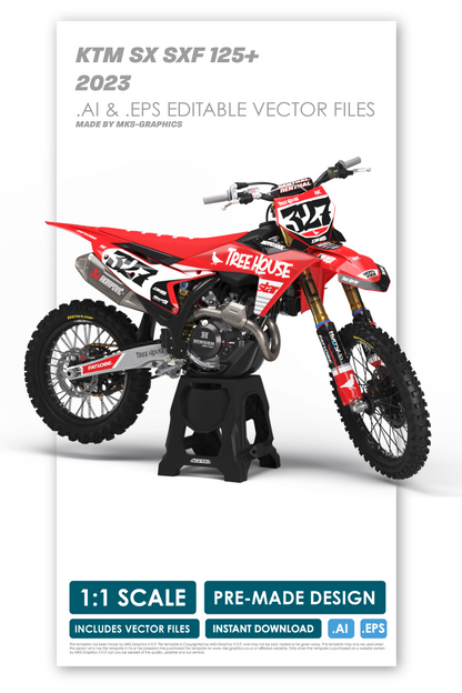 KTM - UPRISING - PRE-MADE DESIGN (KTM - SX - SXF 2023)
