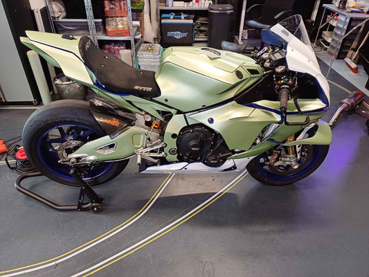 YAMAHA R1 2020, 2021, 2022 GYTR RACING FAIRINGS TEMPLATE (FAIRINGS, NOT THE TEMPLATE, ALSO FITS 2023, 2024 AND 2025!)