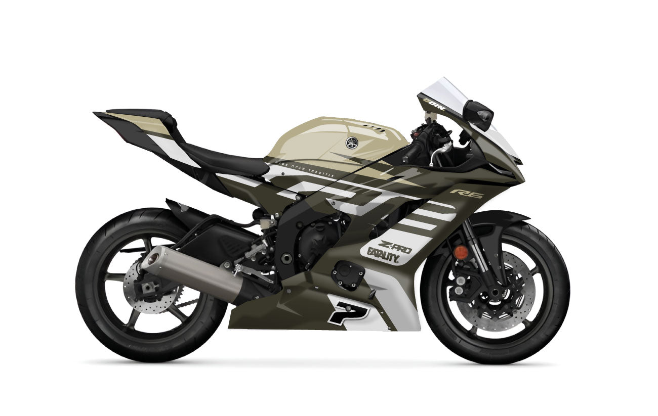 Yamaha R6 2020 Graphics-kit Design 1 Version 3 – MKS-Graphics