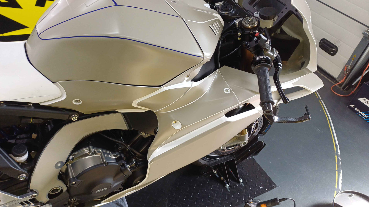 YAMAHA R9 2025 & 2026 PLASTIC BIKE RACE FAIRINGS TEMPLATE