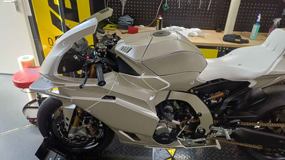 YAMAHA R9 2025 & 2026 PLASTIC BIKE RACE FAIRINGS TEMPLATE