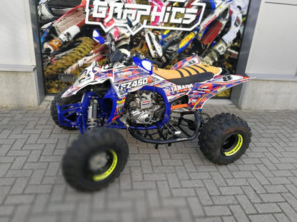 YAMAHA RAPTOR 450 ATV / QUAD 2014, 2015, 2016, 2017, 2018 & 2019 TEMPLATE