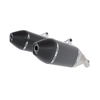 YOSHIMURA TWIN EXHAUST 3D MODEL (.OBJ AND .BLEND)