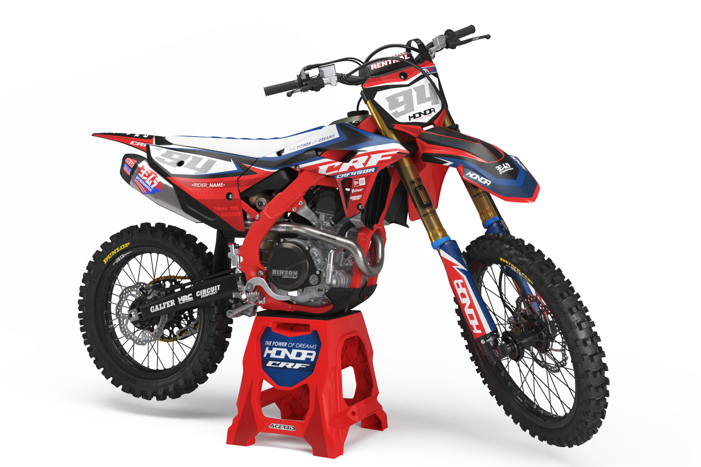 HONDA - IMPERATOR - PRE-MADE DESIGN (HONDA CRF450R 2021 - 2022 - 2023 - 2024)