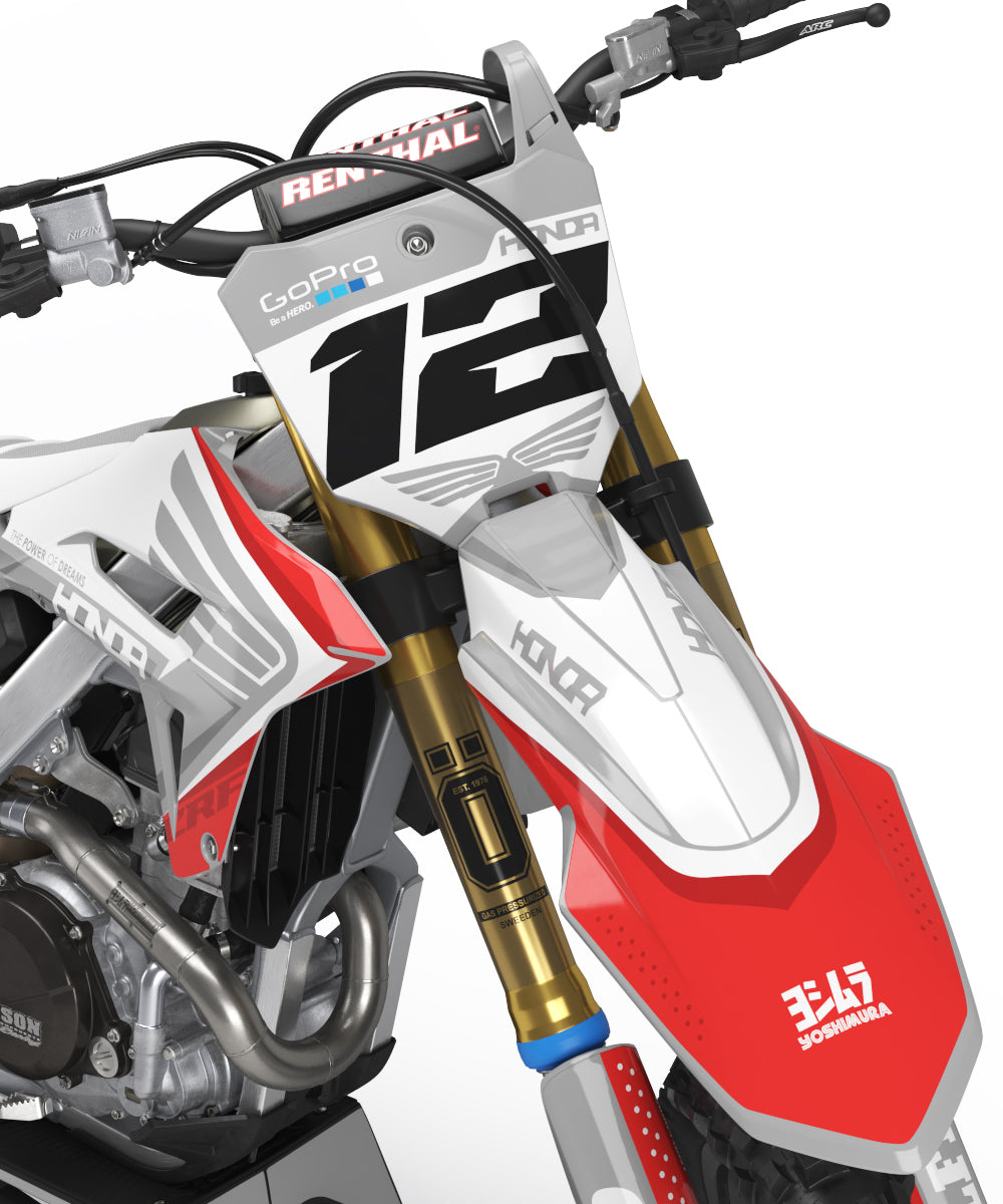 HONDA - KEPLAR - PRE-MADE DESIGN (HONDA CRF450R 2021 - 2022 - 2023 - 2024)