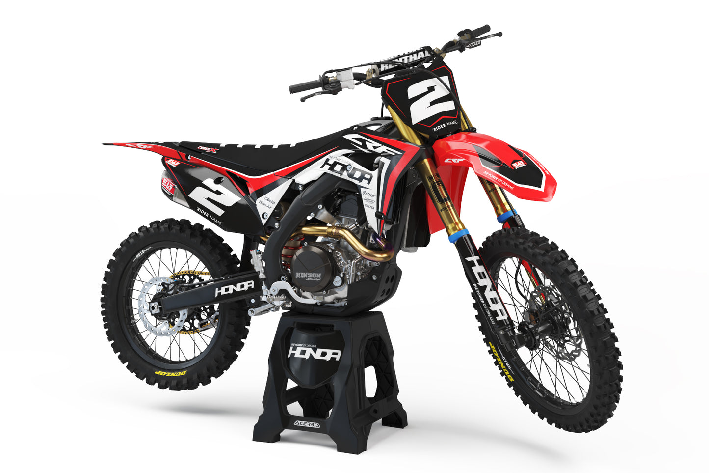 HONDA - LIGHTNING 1 - PRE-MADE DESIGN (HONDA CRF450R 2017 - 2018 - 2019 - 2020)