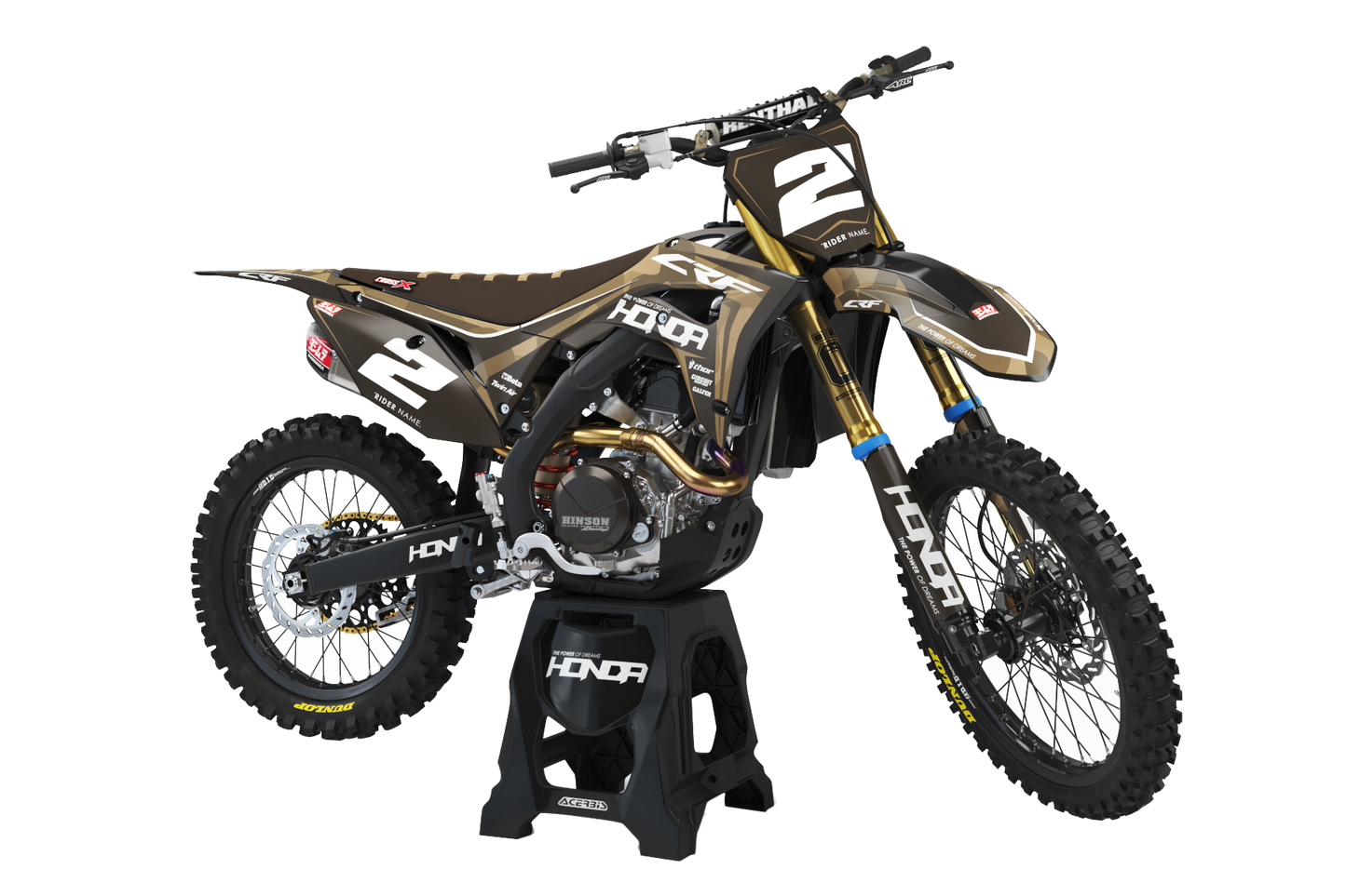 HONDA - LIGHTNING 2 - PRE-MADE DESIGN (HONDA CRF450R 2017 - 2018 - 2019 - 2020)