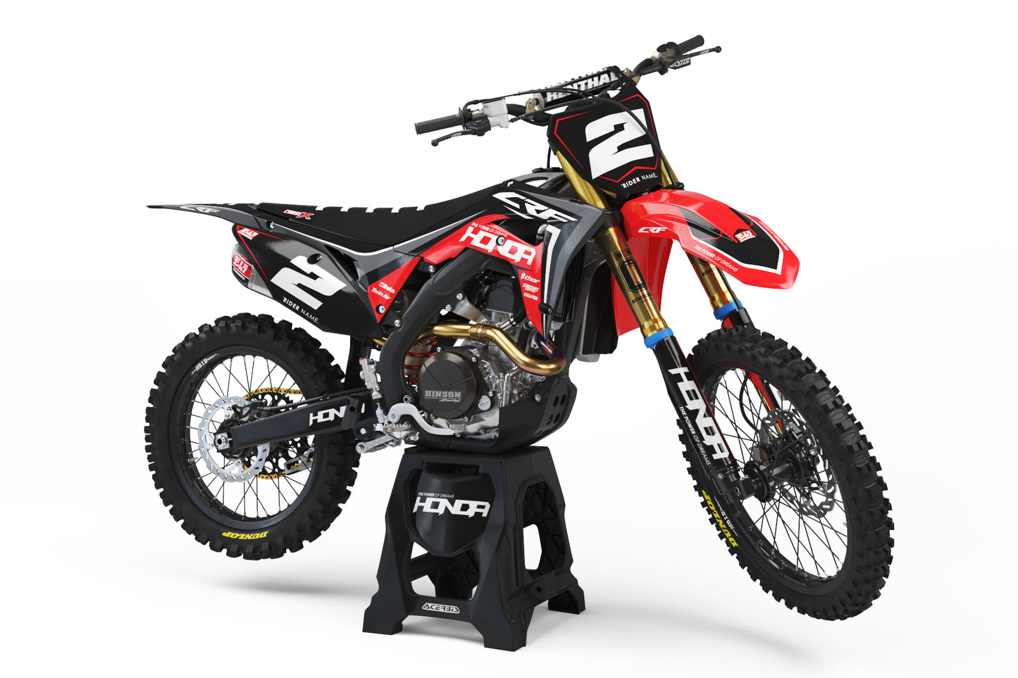 HONDA - LIGHTNING 4 - PRE-MADE DESIGN (HONDA CRF450R 2017 - 2018 - 2019 - 2020)